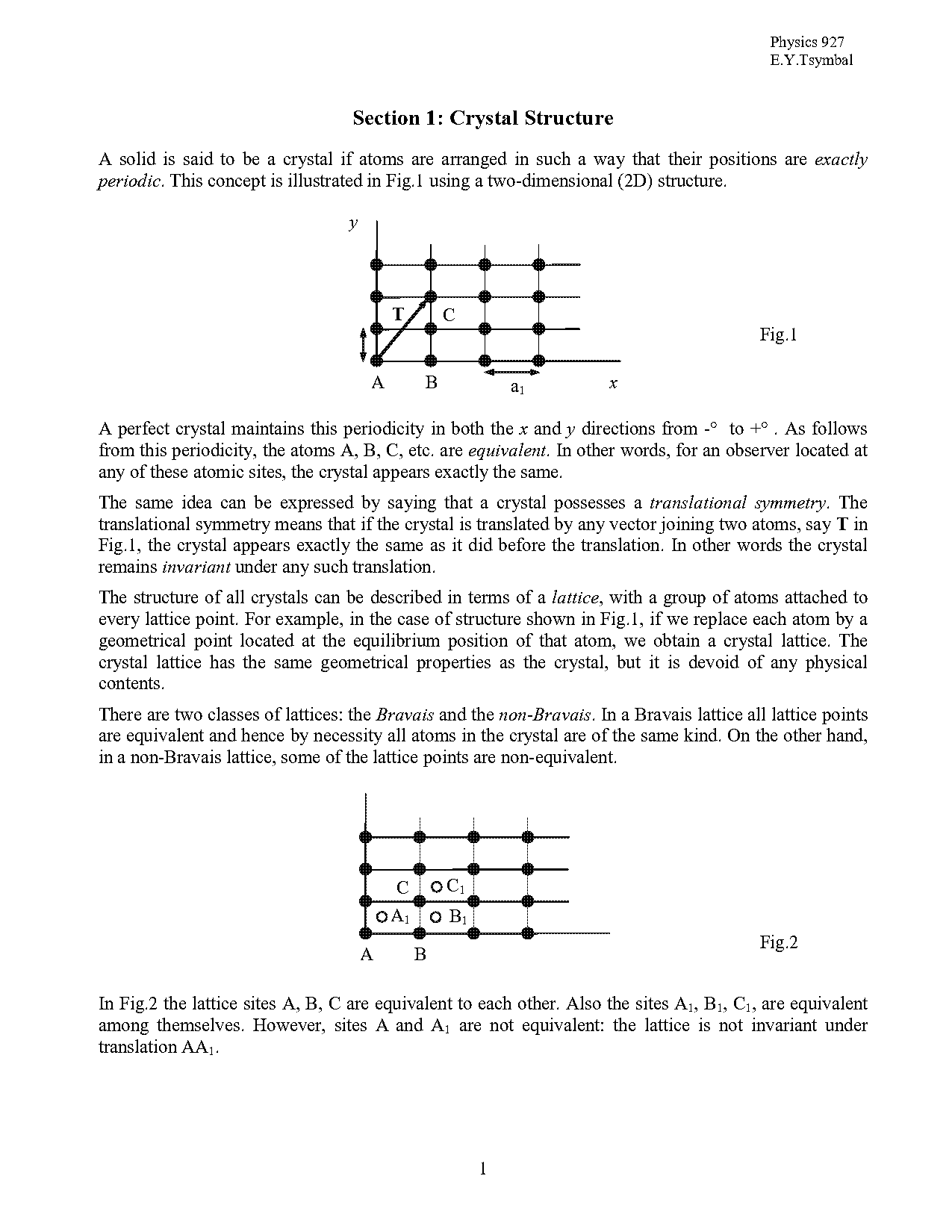 periodic table crystal structure