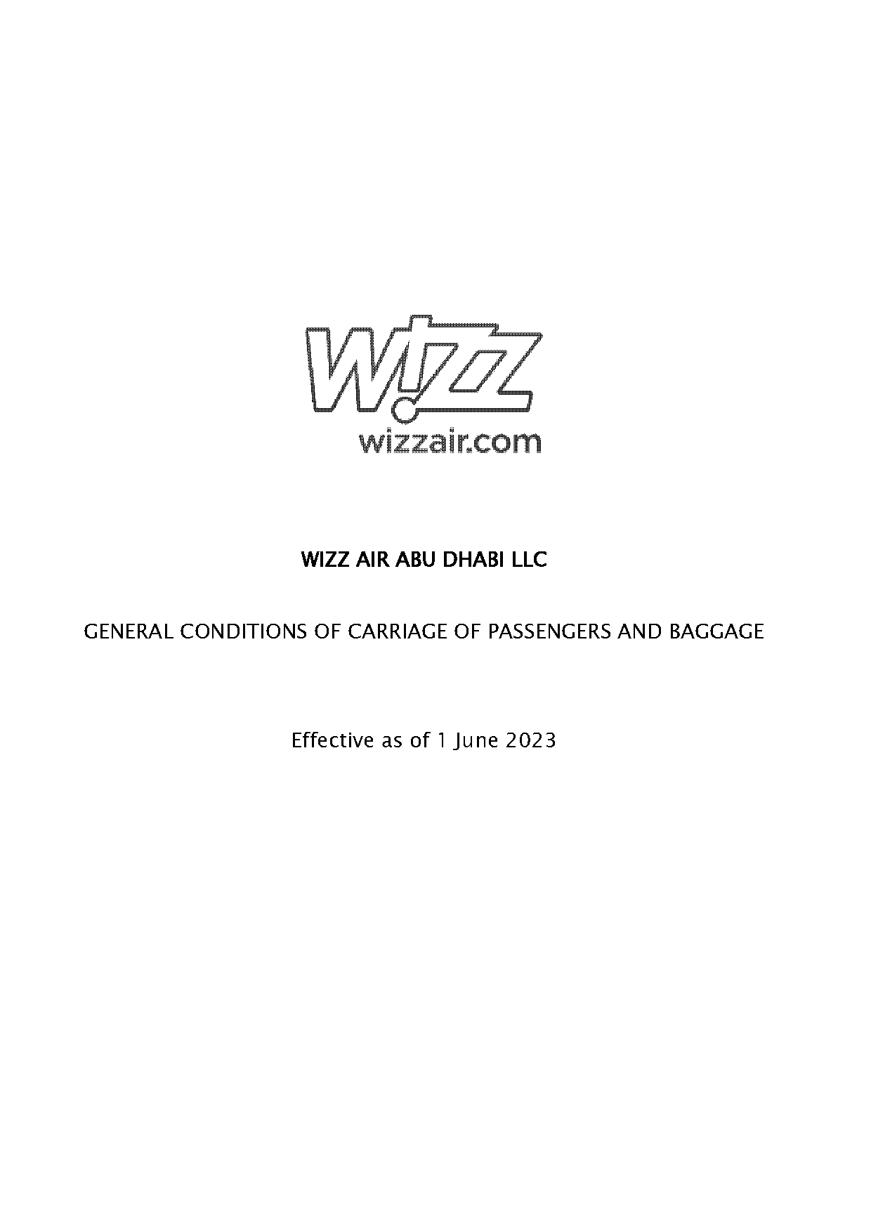 wizz air baggage policy change