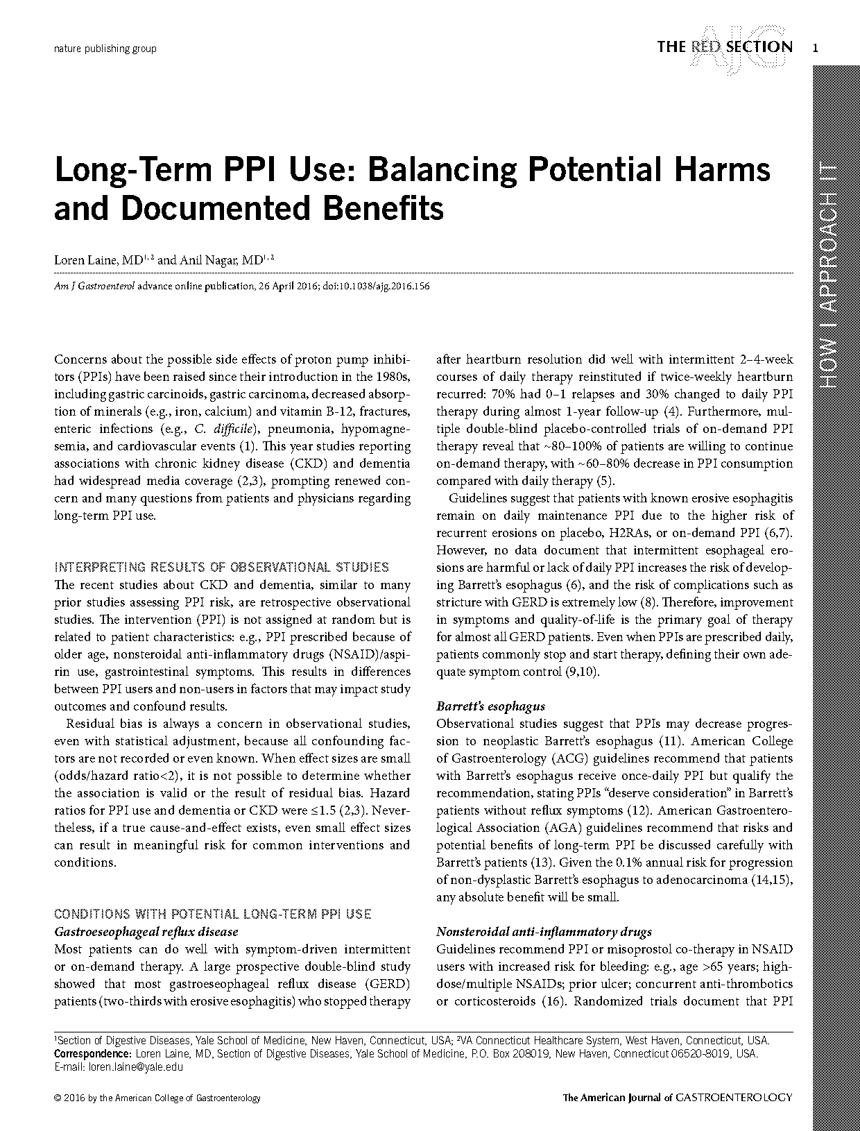 danger of long term use of omeprazole