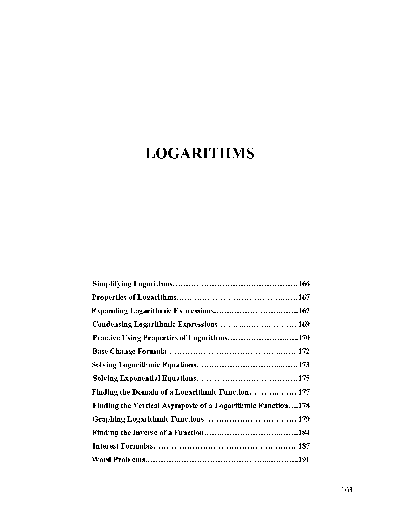 notes change of base formula for logarithms worksheet printable