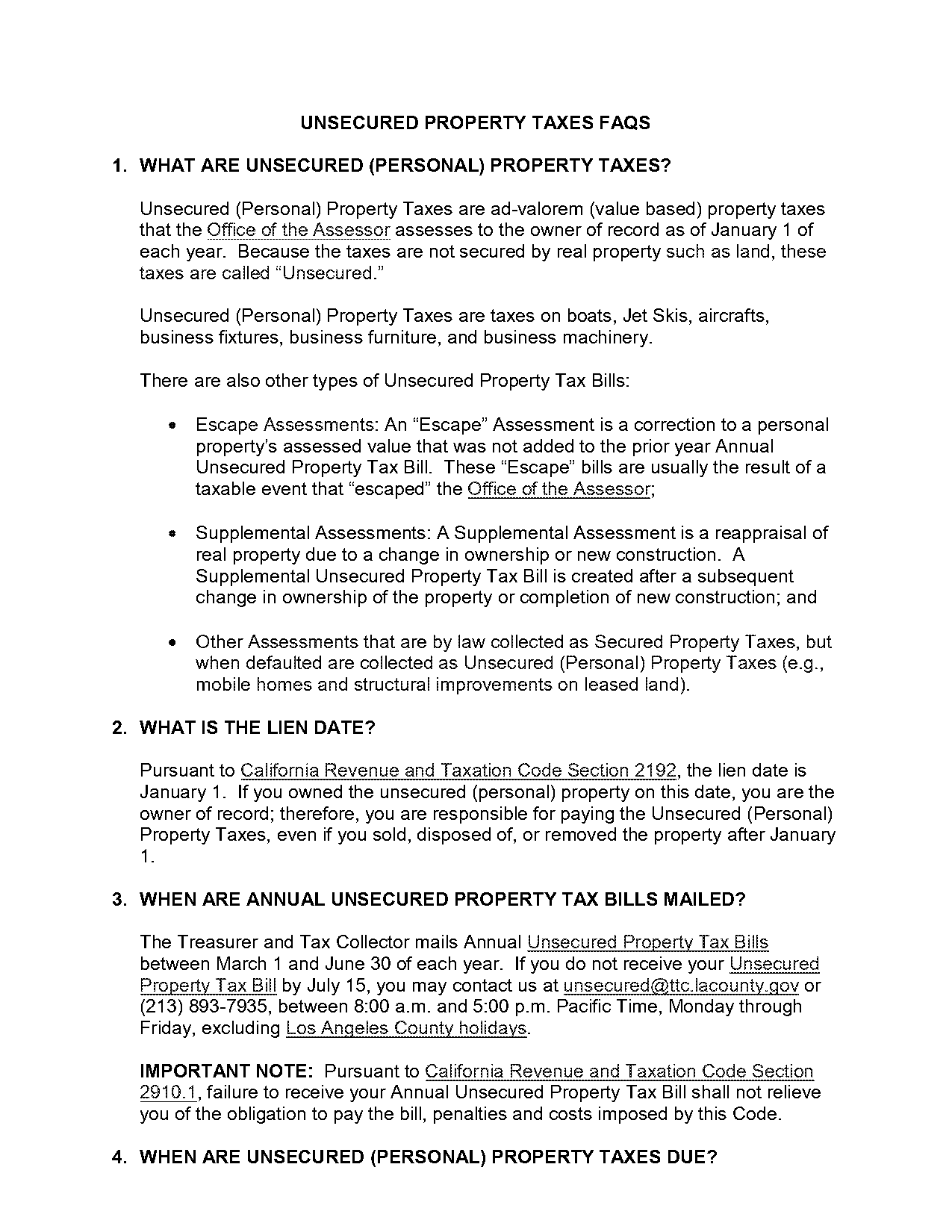 county of riverside ca secured property tax bills