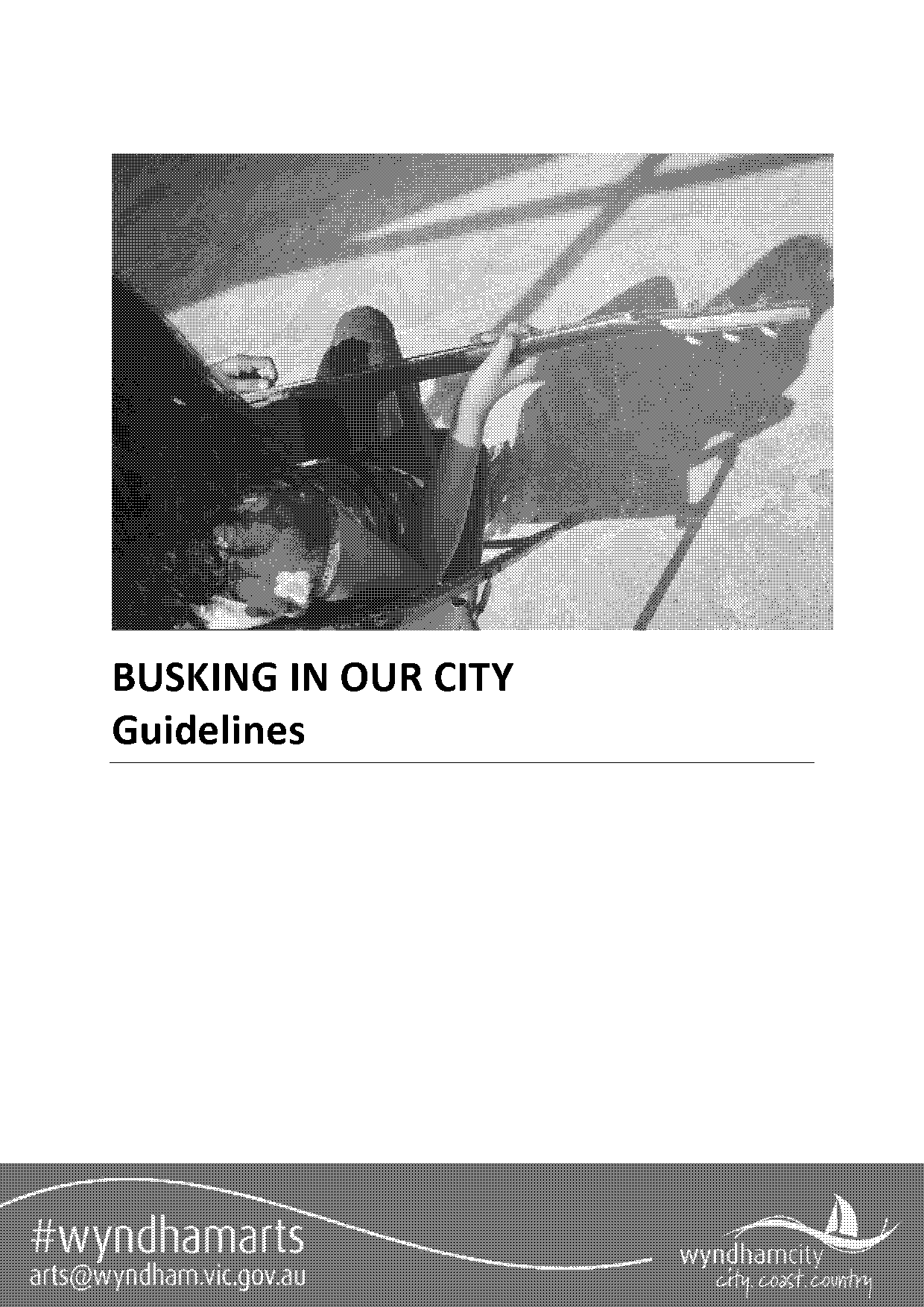 melbourne busking permit application