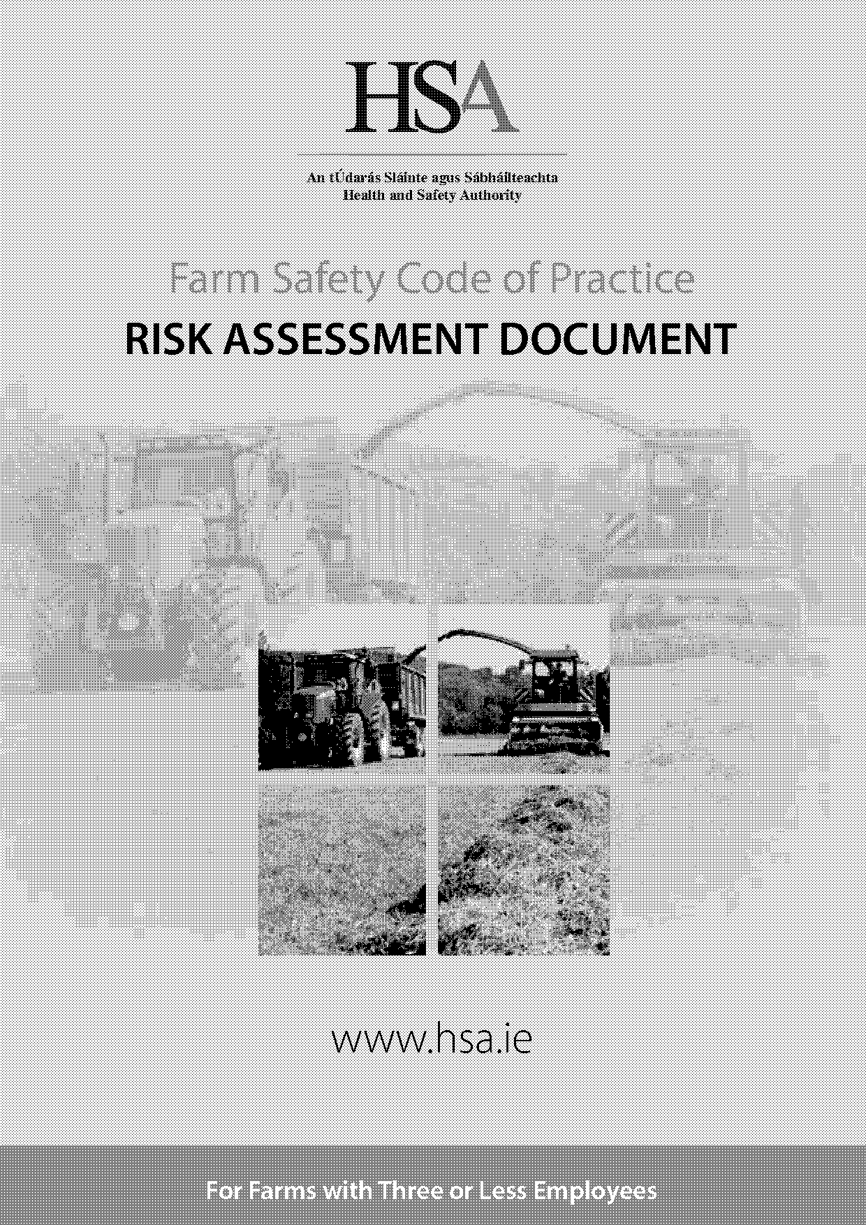 health and safety risk assessment form download