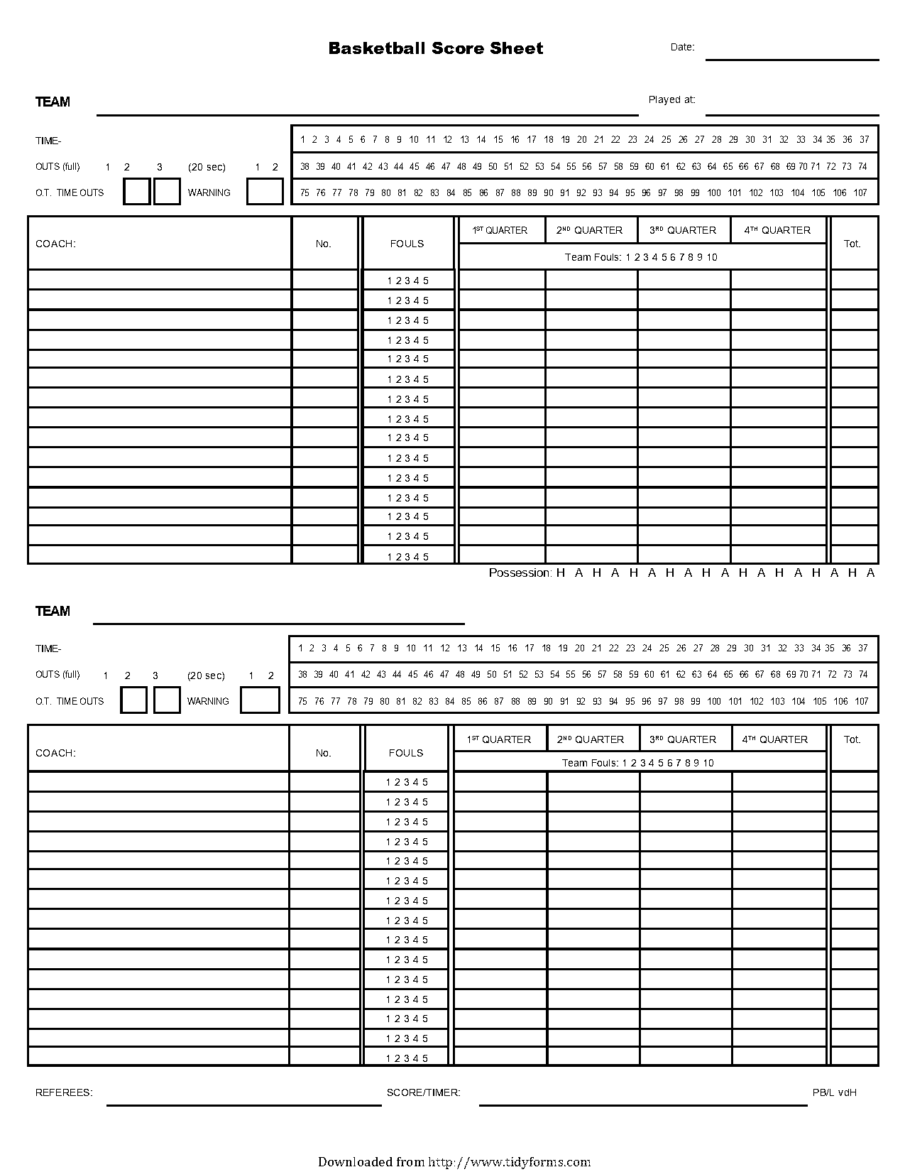 basketball stat spreadsheet template