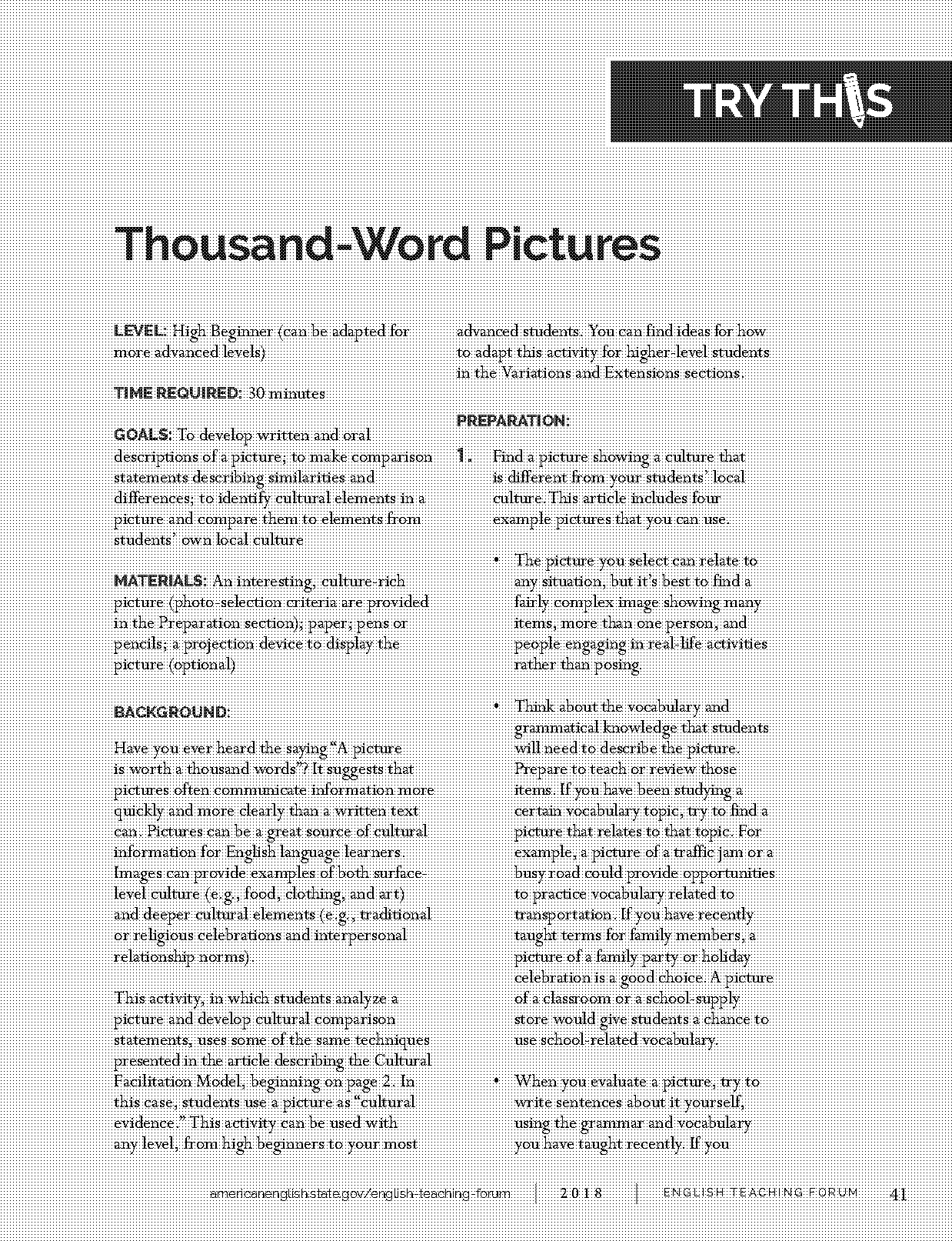 present continuous picture similarities and differences