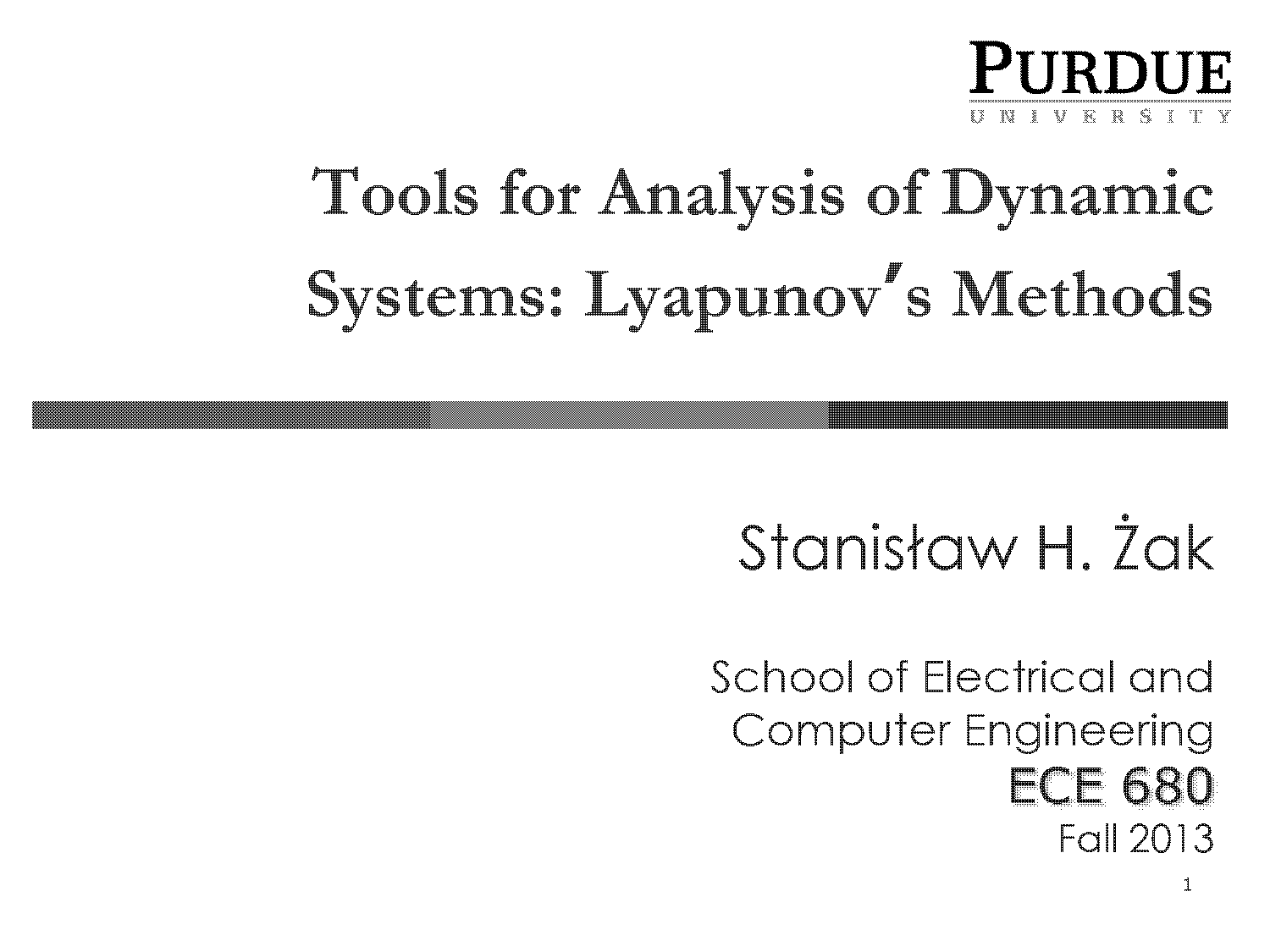 example of lyapunov function